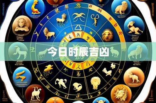 今日时辰吉凶