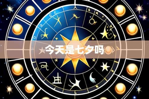 今天是七夕吗