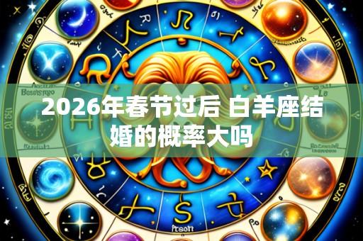 2026年春节过后 白羊座结婚的概率大吗