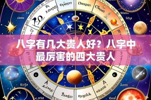 八字有几大贵人好?八字中最厉害的四大贵人