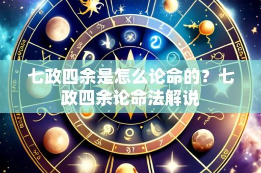 七政四余是怎么论命的?七政四余论命法解说