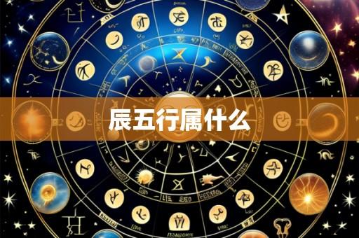 辰五行属什么