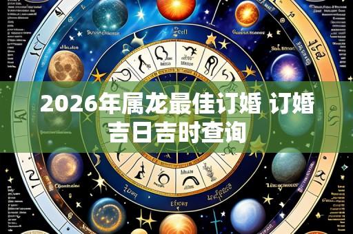 2026年属龙最佳订婚 订婚吉日吉时查询