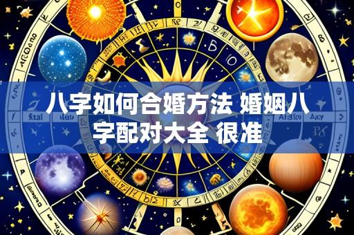 八字如何合婚方法 婚姻八字配对大全 很准