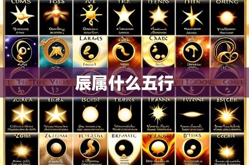 辰属什么五行