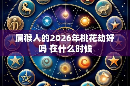 属猴人的2026年桃花劫好吗 在什么时候