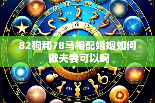 82狗和78马相配婚姻如何 做夫妻可以吗