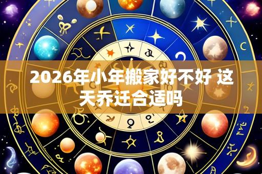 2026年小年搬家好不好 这天乔迁合适吗