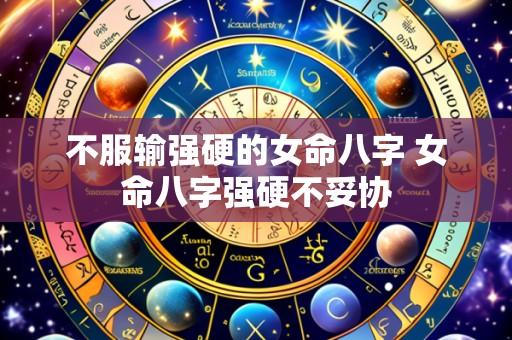 不服输强硬的女命八字 女命八字强硬不妥协