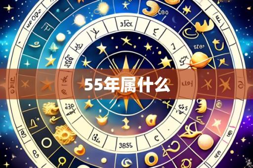 55年属什么