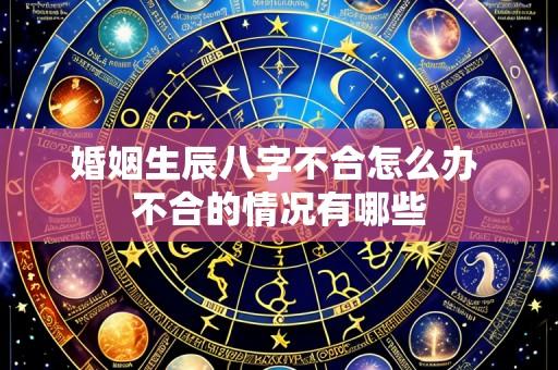 婚姻生辰八字不合怎么办 不合的情况有哪些