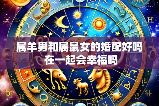 属羊男和属鼠女的婚配好吗 在一起会幸福吗