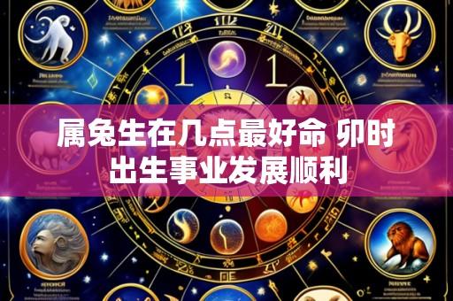 属兔生在几点最好命 卯时出生事业发展顺利