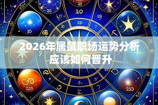 2026年属鼠职场运势分析 应该如何晋升