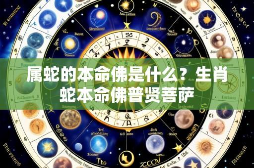 属蛇的本命佛是什么?生肖蛇本命佛普贤菩萨