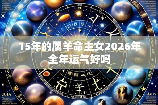 15年的属羊命主女2026年全年运气好吗