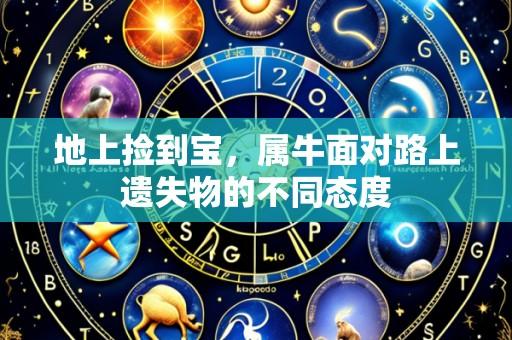 地上捡到宝,属牛面对路上遗失物的不同态度