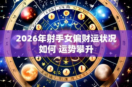 2026年射手女偏财运状况如何 运势攀升