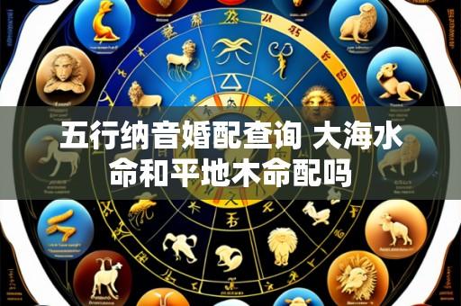 五行纳音婚配查询 大海水命和平地木命配吗
