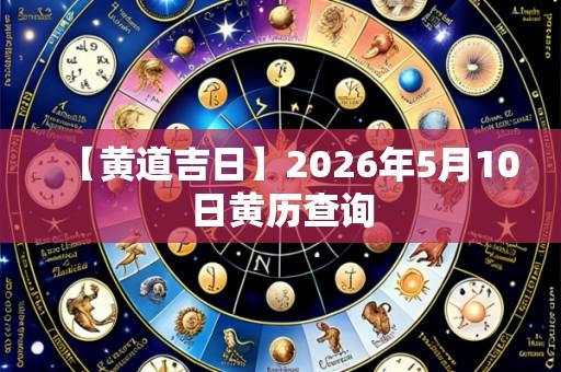 【黄道吉日】2026年5月10日黄历查询