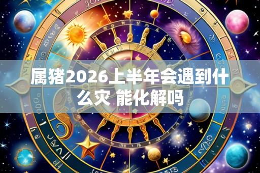 属猪2026上半年会遇到什么灾 能化解吗