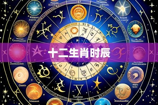 十二生肖时辰