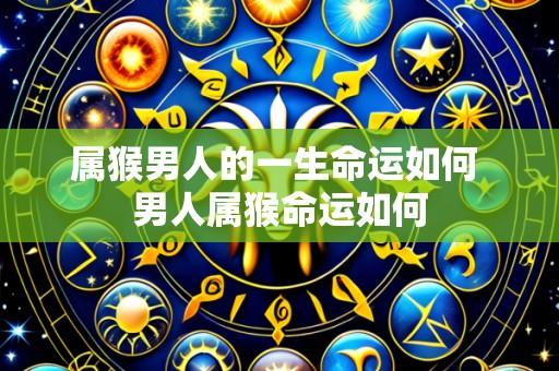 属猴男人的一生命运如何 男人属猴命运如何