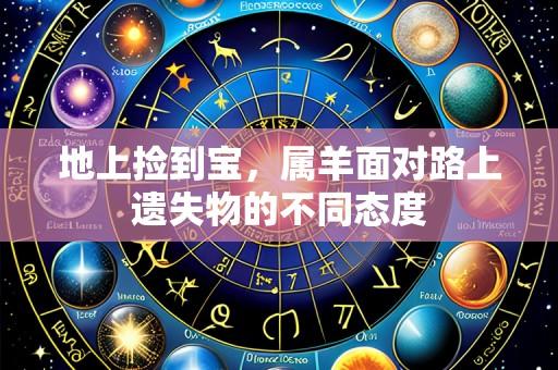 地上捡到宝,属羊面对路上遗失物的不同态度