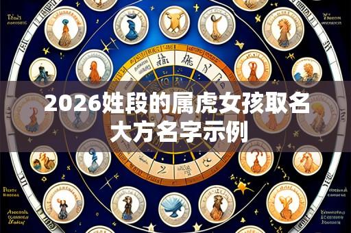 2026姓段的属虎女孩取名 大方名字示例