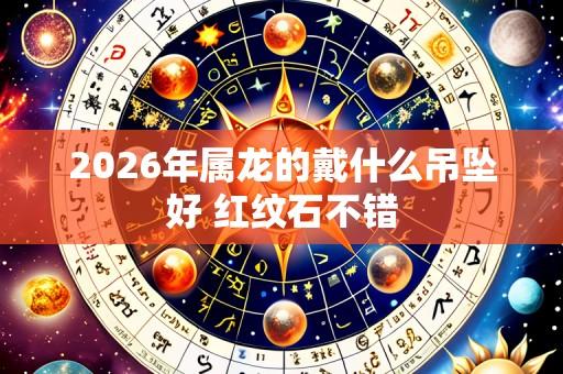 2026年属龙的戴什么吊坠好 红纹石不错