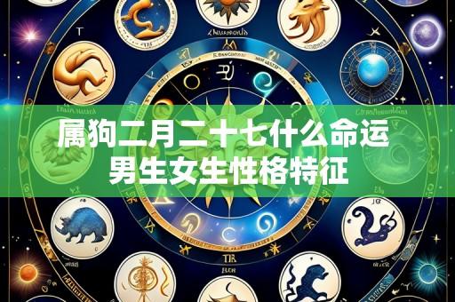 属狗二月二十七什么命运 男生女生性格特征