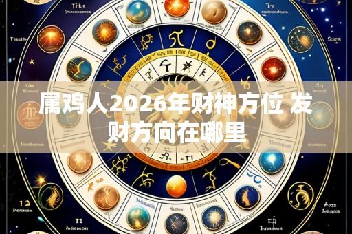 属鸡人2026年财神方位 发财方向在哪里