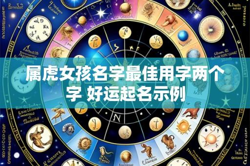 属虎女孩名字最佳用字两个字 好运起名示例