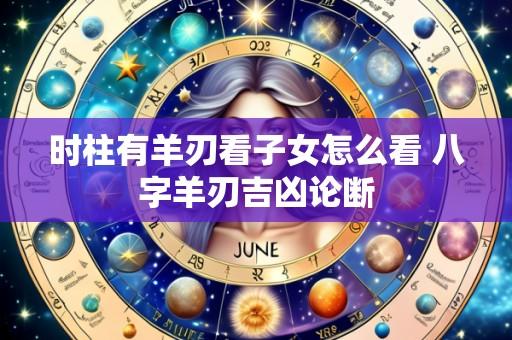 时柱有羊刃看子女怎么看 八字羊刃吉凶论断