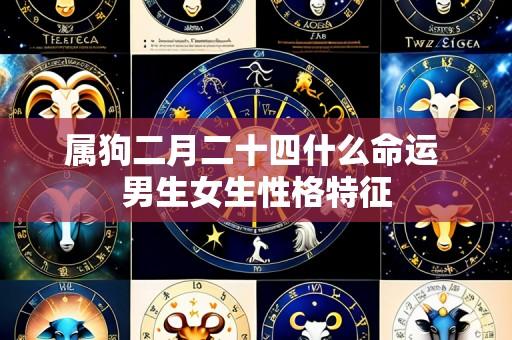 属狗二月二十四什么命运 男生女生性格特征