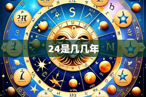 24是几几年