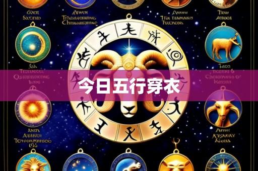 今日五行穿衣