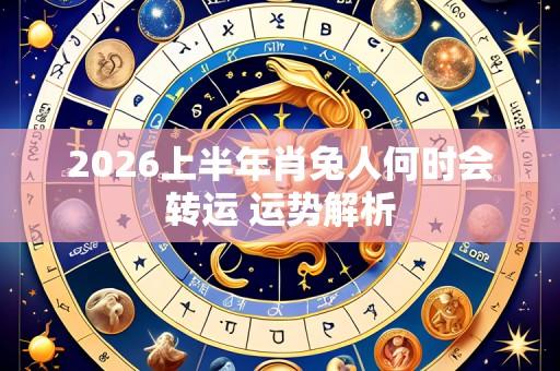 2026上半年肖兔人何时会转运 运势解析