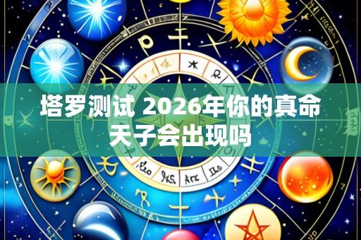 塔罗测试 2026年你的真命天子会出现吗
