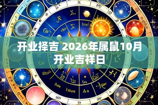 开业择吉 2026年属鼠10月开业吉祥日