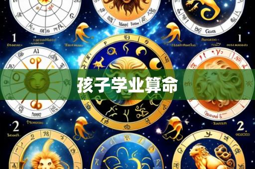 孩子学业算命