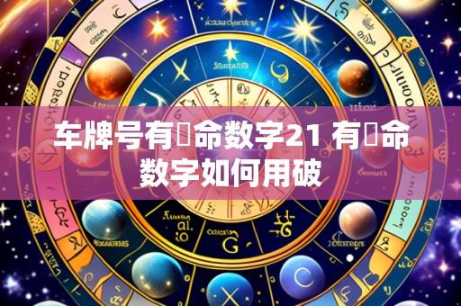 车牌号有絕命数字21 有絕命数字如何用破