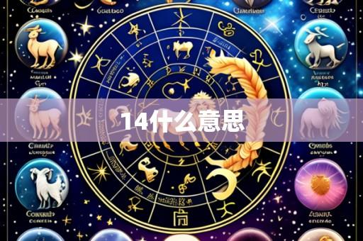 14什么意思