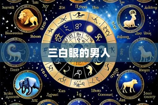 三白眼的男人