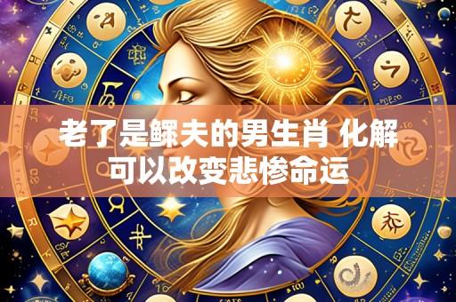 老了是鳏夫的男生肖 化解可以改变悲惨命运