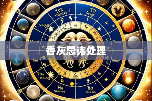 香灰忌讳处理