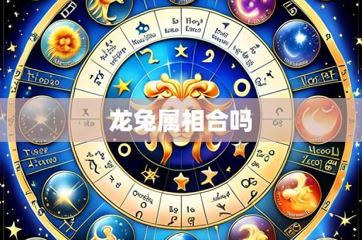 龙兔属相合吗