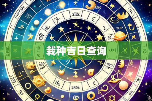 栽种吉日查询
