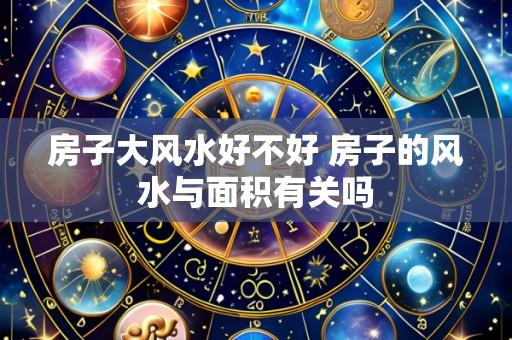 房子大风水好不好 房子的风水与面积有关吗