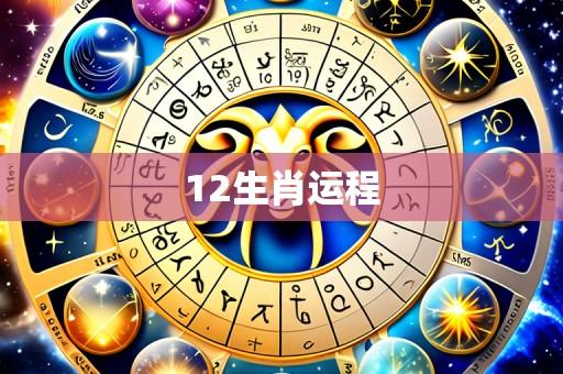12生肖运程
